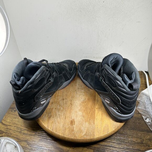 Air Jordan 8 Retro Shoes Mens Size 10 Chrome 305381-022 Nubuck Basketball - Picture 5 of 8